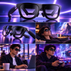 Okulary AR XREAL One Pro Czarny Rozmiar L Micro-OLED 120Hz USB-C Ekran Kinowy #zdjecie12