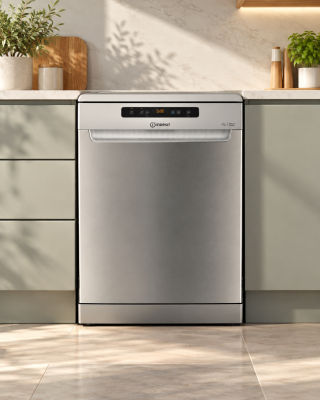 Zmywarka Wolnostojąca Indesit D2F HD624 AS 60cm 14 Kpl Srebrna Cicha 44dB #zdjecie6