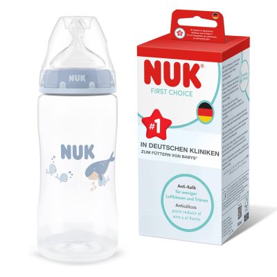 Butelka antykolkowa NUK First Choice 300ml 3m+ smoczek M koala różowa #zdjecie6