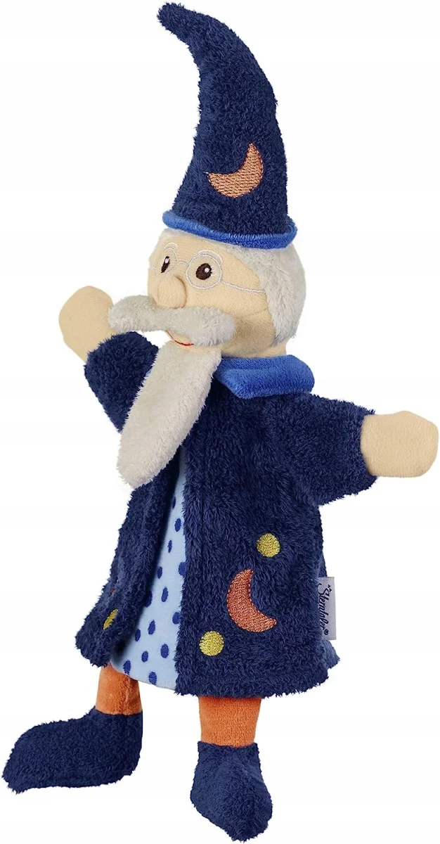 Pacynka na Dłoń Czarodziej Sterntaler 32 cm Pluszowa Zabawa w Teatr 0+ #zdjecie3