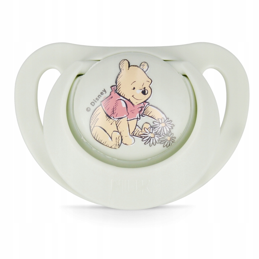NUK Star Smoczki Uspokajające 0-6m Kubuś Puchatek Disney Silikonowe 2-pak #zdjecie3