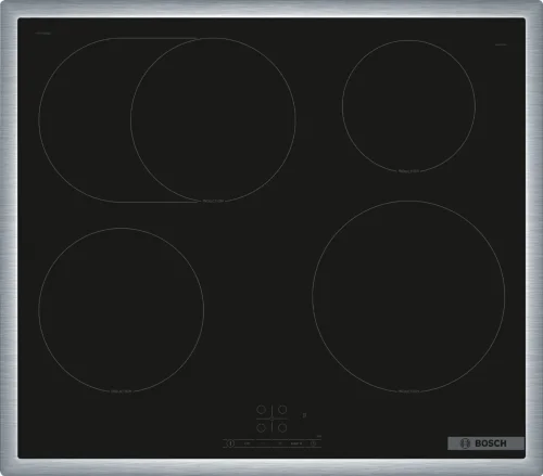 Płyta Indukcyjna 60 cm Bosch Serie 4 PIF64RBB5E 4 Pola Czarna Szkło Timer #zdjecie2