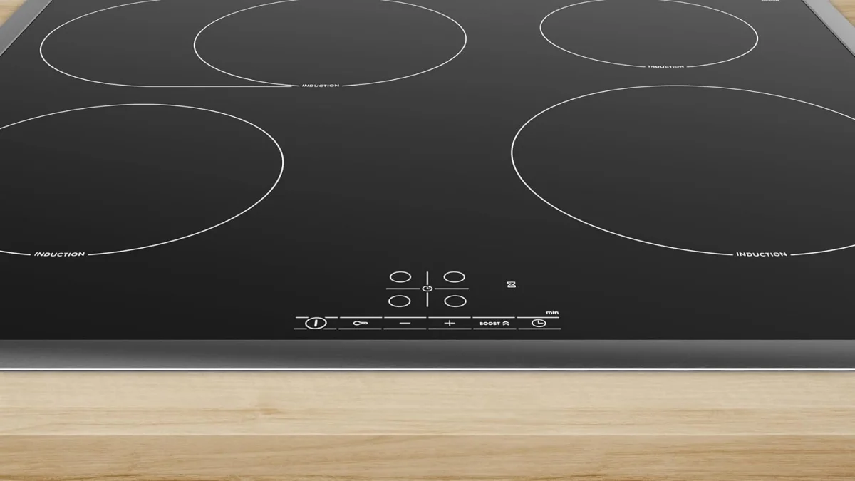 Płyta Indukcyjna 60 cm Bosch Serie 4 PIF64RBB5E 4 Pola Czarna Szkło Timer #zdjecie3