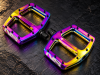Pedały Platformowe NS Bikes Radiance PVD Rainbow Maszynowe CNC NSP-3401 #zdjecie6