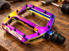 Pedały Platformowe NS Bikes Radiance PVD Rainbow Maszynowe CNC NSP-3401 #zdjecie7