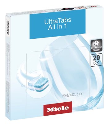 Tabletki do Zmywarek Miele UltraTabs All in 1 20szt QuickPowerWash Eko #zdjecie1