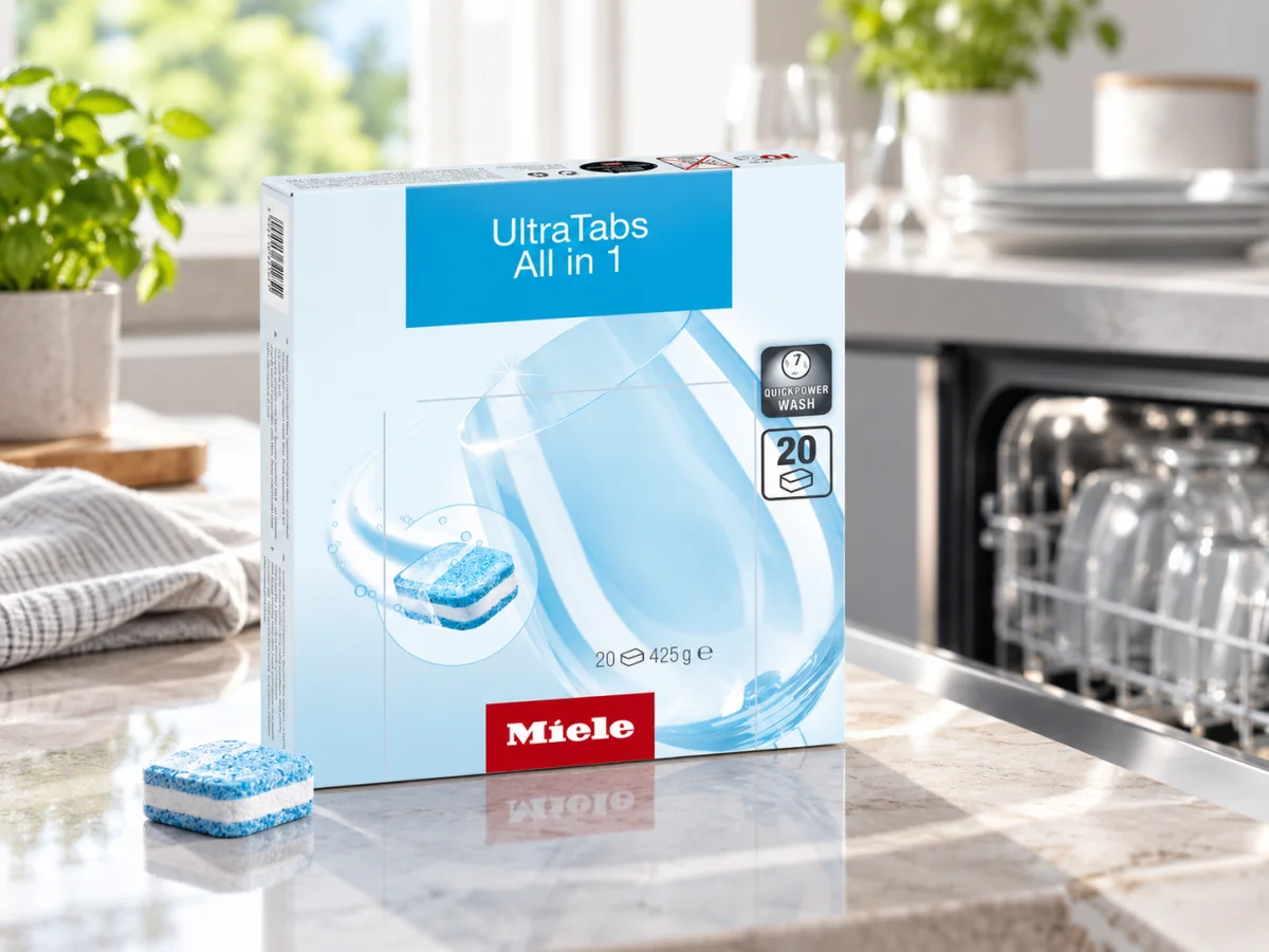 Tabletki do Zmywarek Miele UltraTabs All in 1 20szt QuickPowerWash Eko #zdjecie2