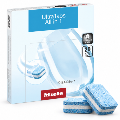 Tabletki do Zmywarek Miele UltraTabs All in 1 20szt QuickPowerWash Eko #zdjecie4