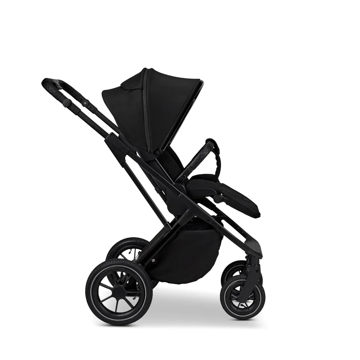 Wózek Dziecięcy 2w1 MOON PIU Onyx Gondola Spacerówka #zdjecie7