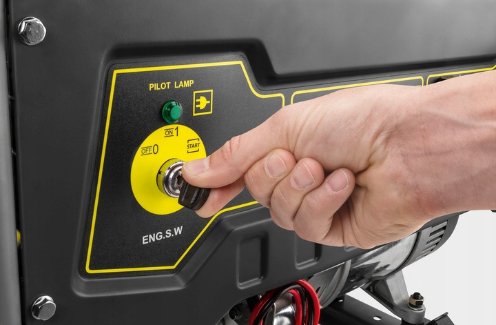 Agregat Prądotwórczy Kärcher PGG 3/1 Benzyna 3000W AVR Rozruch Elektryczny #zdjecie10