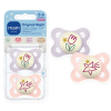 Smoczek MAM Original Night 0-6 m świecący w nocy silikon 2 szt. tulipan box #zdjecie2