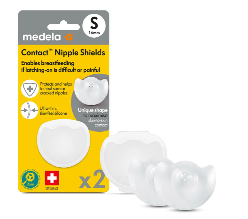 Nakładki na brodawki Medela Contact S 16 mm 2 szt. Osłonki silikonowe #zdjecie11