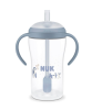 Kubek ze słomką NUK Perfect Match 260 ml 8m+ niekapek z uchwytami pingwin #zdjecie1