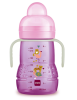 Kubek niekapek MAM Trainer+ Night 220 ml 4m+ z ustnikiem świecące uchwyty #zdjecie2
