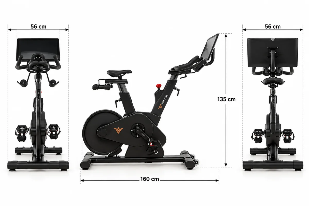 Rower spinningowy magnetyczny VOLAVA Smart Bike Bluetooth 110kg Zwift QZ #zdjecie5