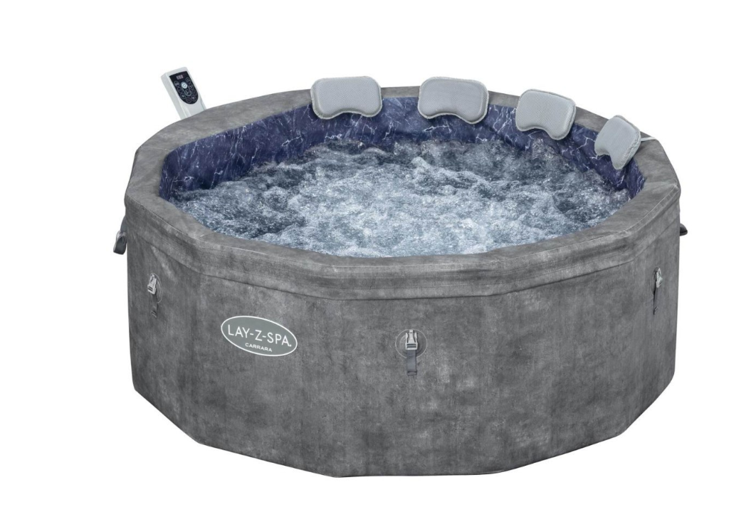 SPA ogrodowe Bestway Lay-Z-Spa Carrara AirJet 6os panelowe Pompa Wi-Fi - zdjęcie 2