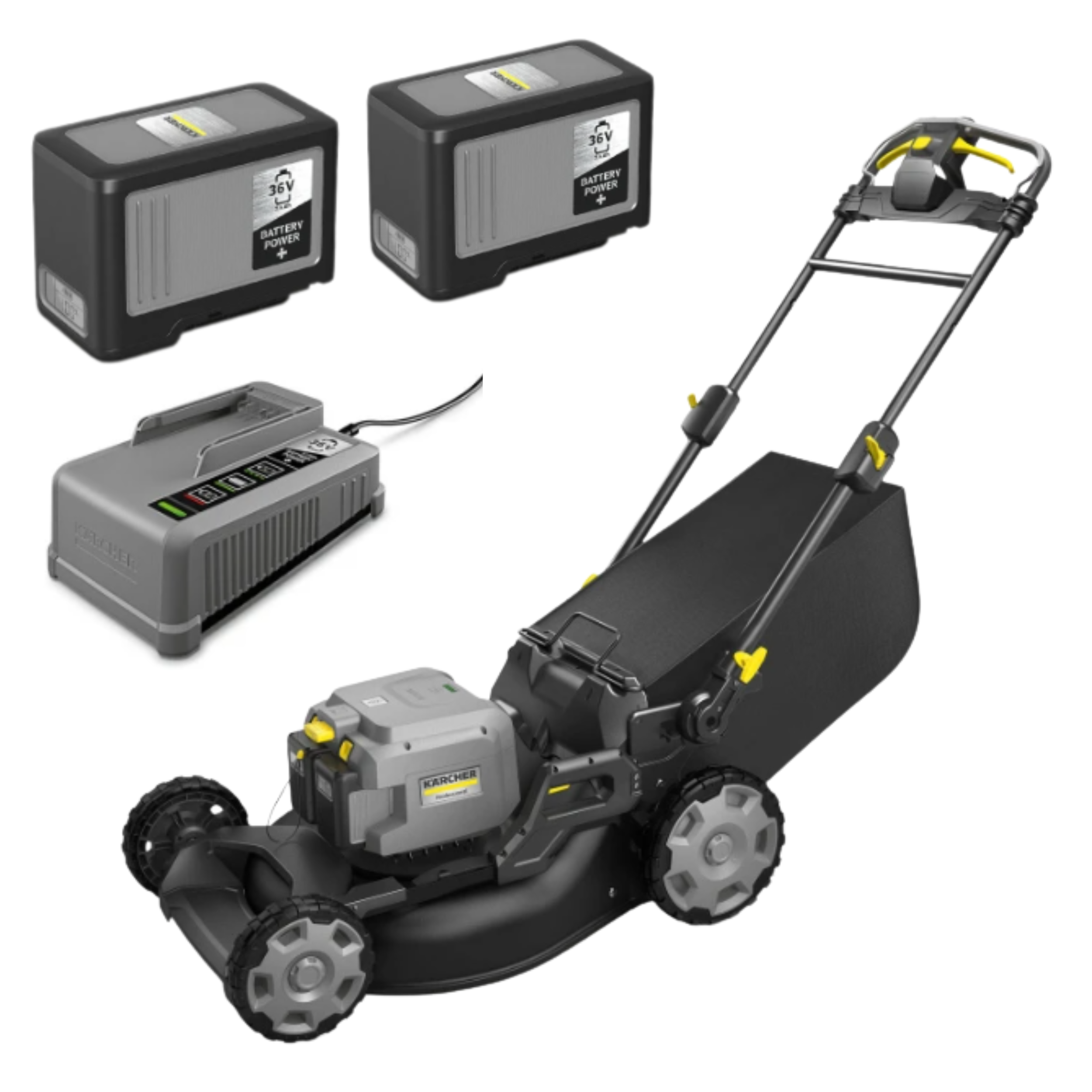 Kosiarka akumulatorowa Karcher LM 530/36 Bp Pack 53cm 2x6Ah + ładowarka