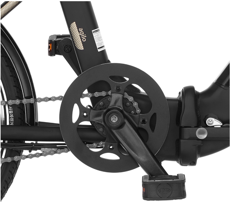 Rower elektryczny składany Fischer AGILO MOVE 2.0 20″ RH 36 cm 374