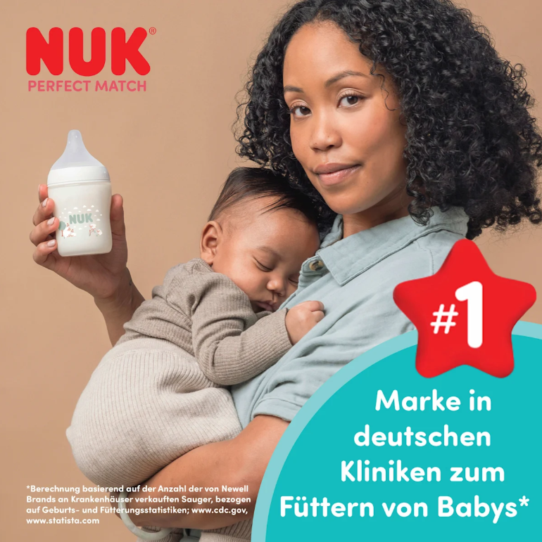 Butelki NUK Perfect Match 260ml Antykolkowe Zestaw 3 szt