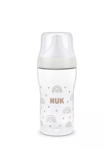 Butelki Zestaw 3szt NUK Perfect Match 260ml Antykolkowe 3m+ WSKAŹNIK TEMP