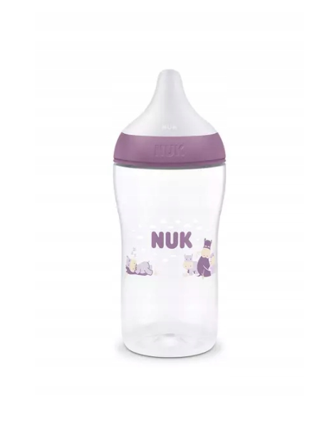 Butelki Zestaw 3szt NUK Perfect Match 260ml Antykolkowe 3m+ WSKAŹNIK TEMP
