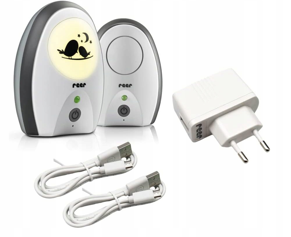 Niania elektroniczna reer Rigi Digital 300m FHSS lampka nocna