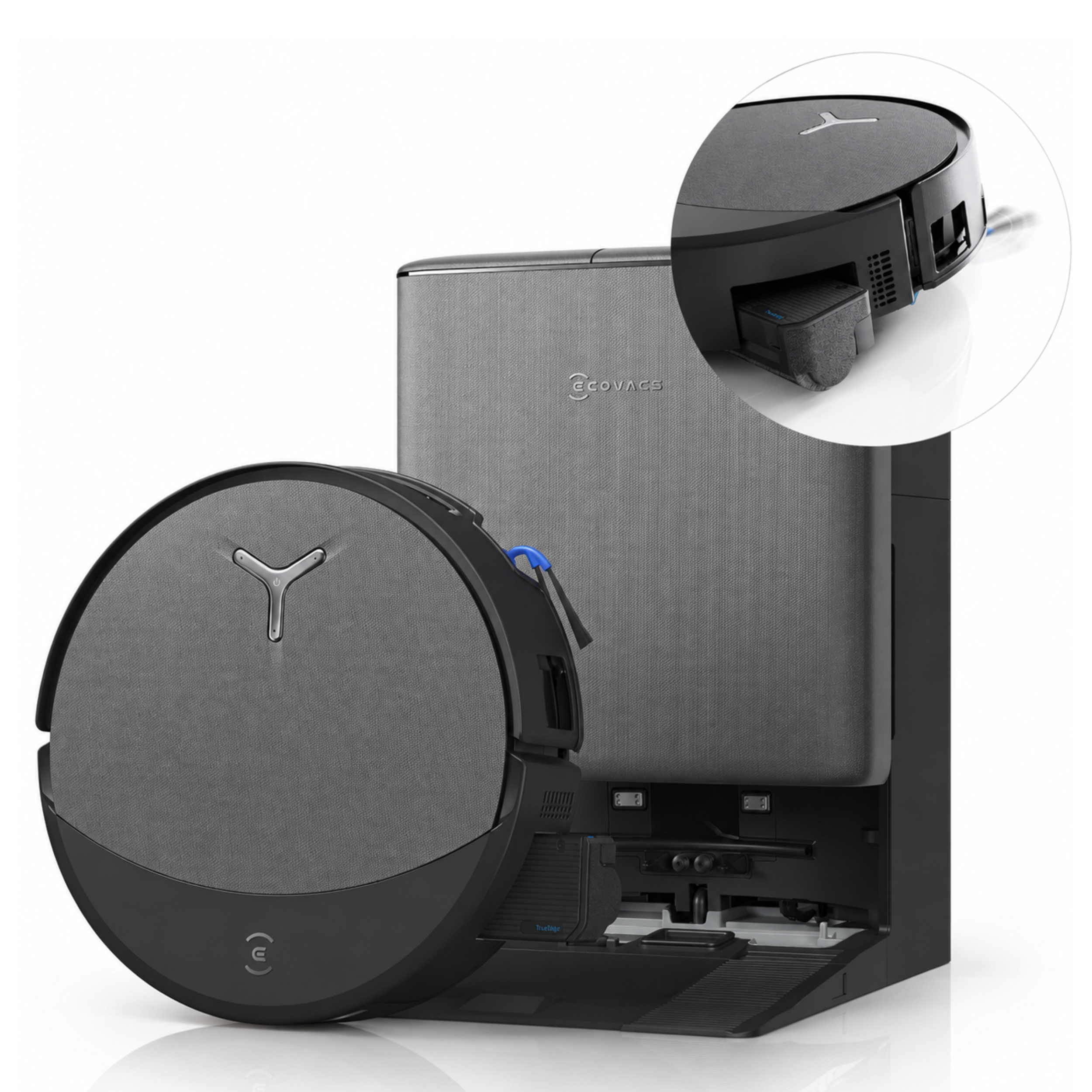 Ecovacs Deebot T90 Pro Omni robot sprzątający 30000Pa stacja Omni czarny #zdjecie1