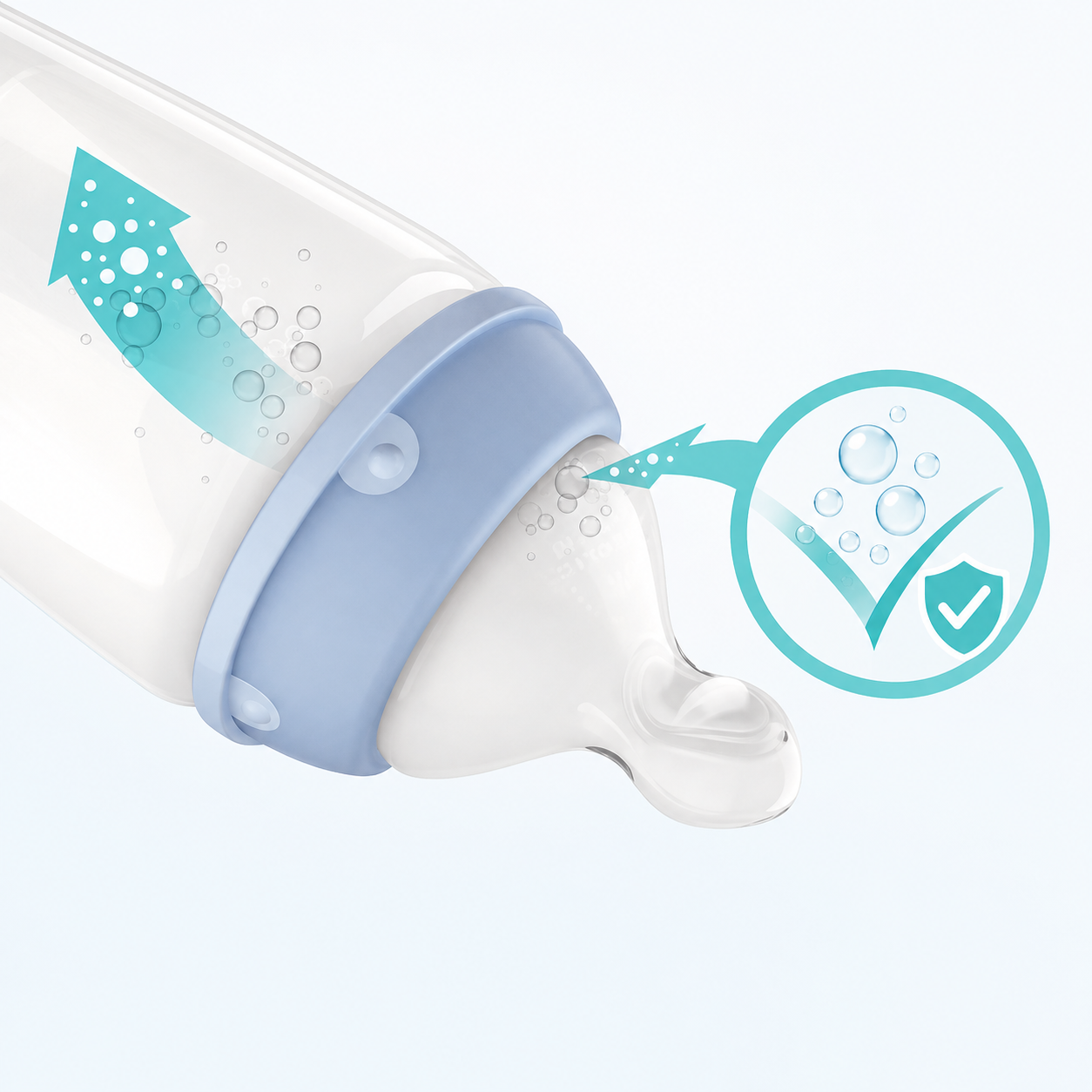 Butelki NUK First Choice 4szt 2x150ml 2x300ml antykolkowe koala wskaźnik #zdjecie8