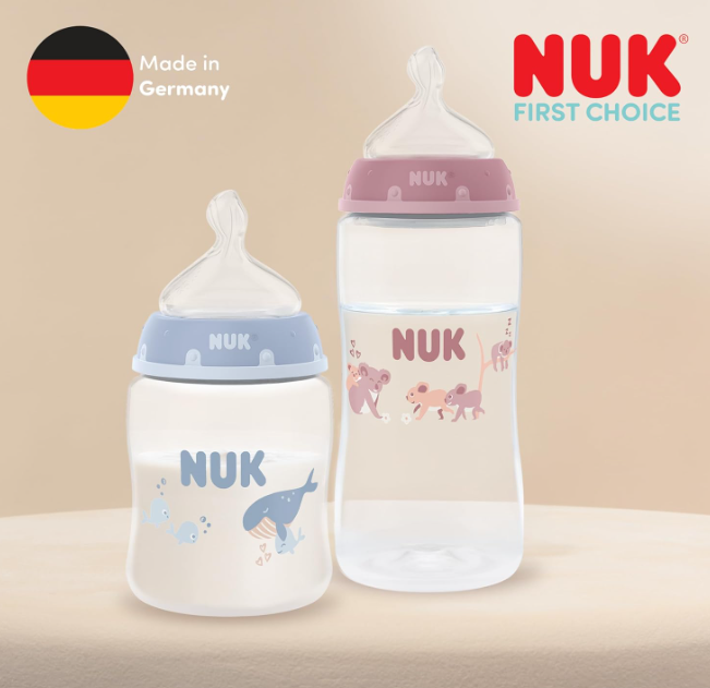 Butelki NUK First Choice 4szt 2x150ml 2x300ml antykolkowe koala wskaźnik #zdjecie3