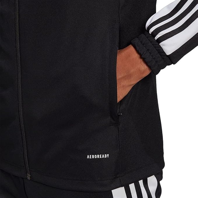 Bluza Męska Rozpinana adidas Squadra 21 Rozmiar S GK9546 Czarna ze Stójką #zdjecie2