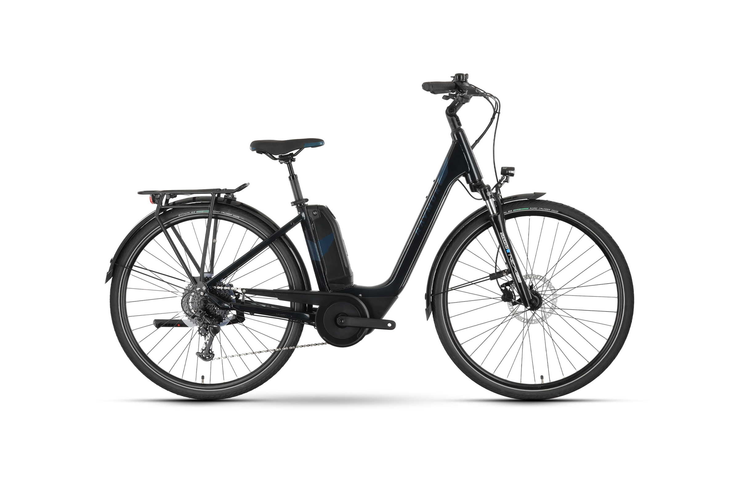 Rower elektryczny miejski Raymon CityRay E 3.0 SE nebular blue 28" S 45cm #zdjecie4