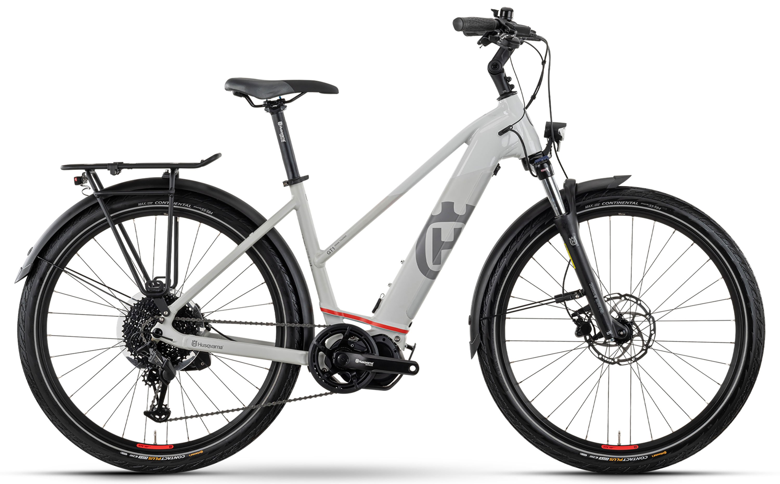 Rower miejski elektryczny Husqvarna Gran Tourer GT1 Lady 28" 55cm L Shimano #zdjecie5