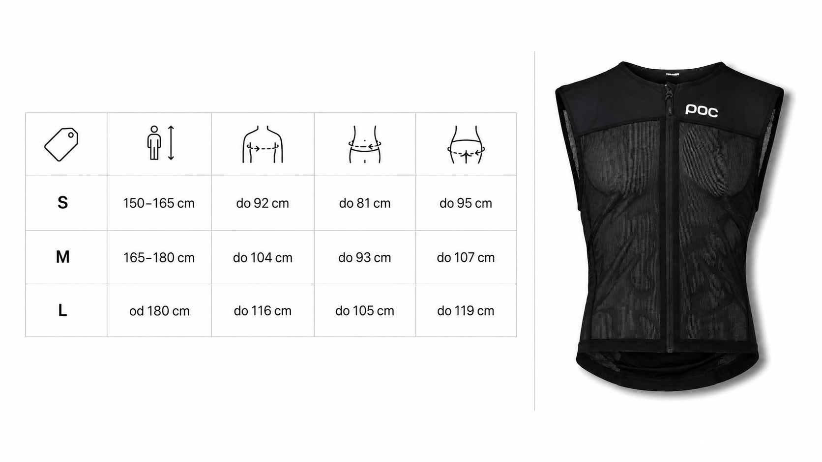Ochraniacz kręgosłupa kamizelka POC Spine VPD Air Vest L Uranium Black #zdjecie11