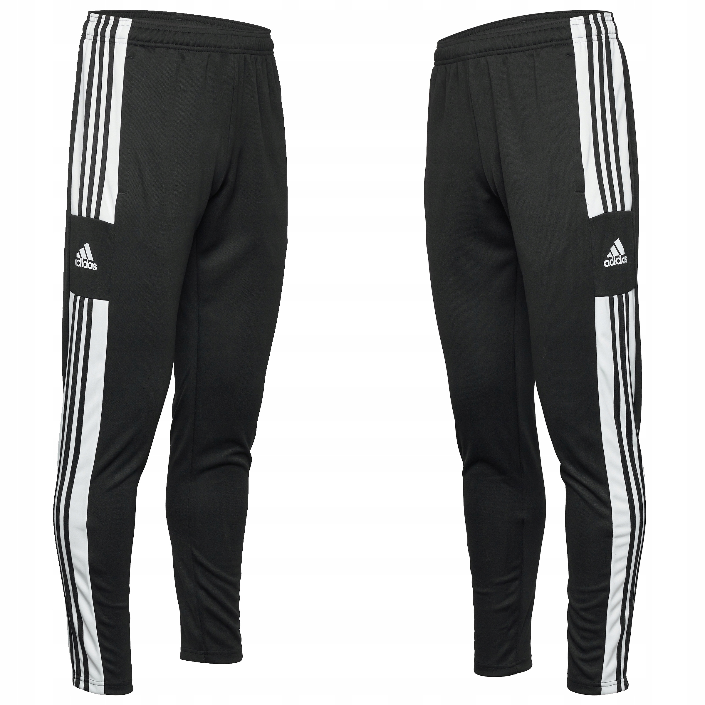 Spodnie Dresowe Męskie adidas Squadra 21 roz.M GK9545 Czarne Zwężane Zamki #zdjecie8