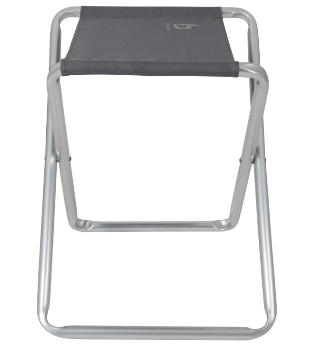 Taboret turystyczny Bo-Camp składany aluminium 40x40x46 cm do 80 kg szary #zdjecie3