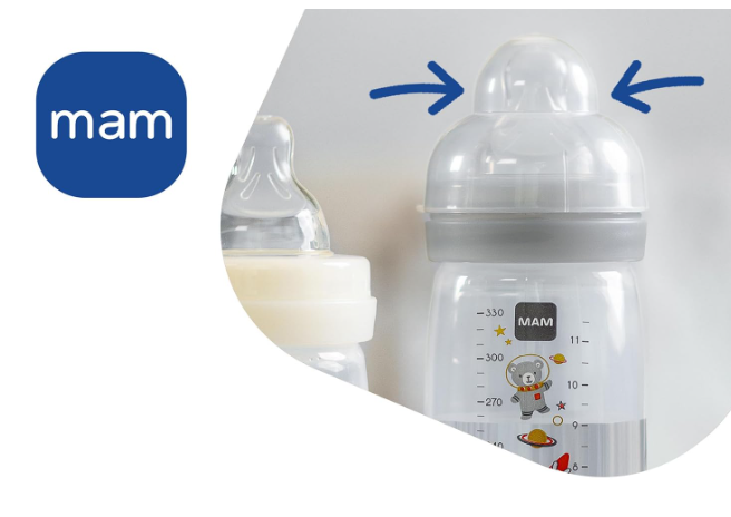 Butelki MAM Easy Active 270ml 2szt Zestaw Smoczek SkinSoft 0m+ Bez BPA #zdjecie7