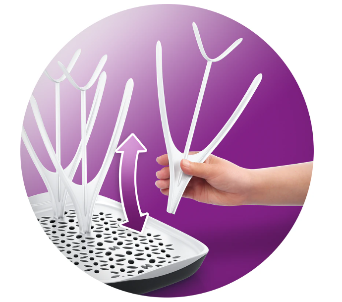Philips Avent SCF149 Suszarka Ociekacz na Butelki 8 szt Biała Tacka #zdjecie11