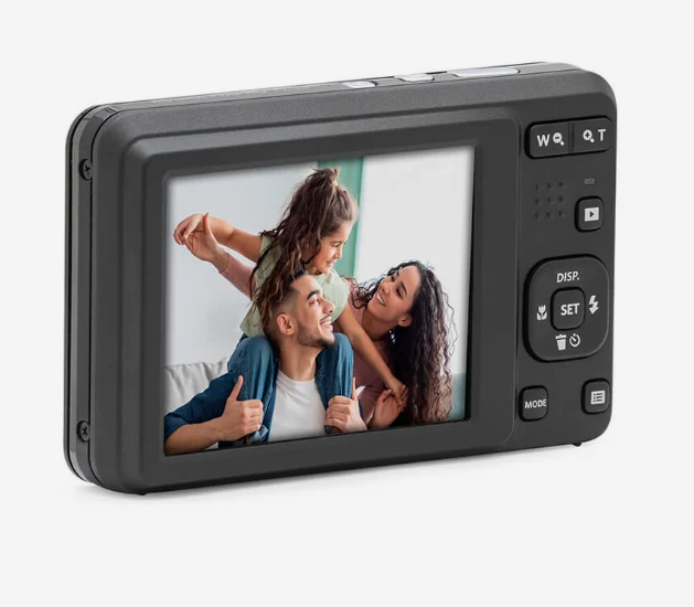 Kodak PIXPRO FZ55 Aparat Kompaktowy Cyfrowy 16MP Full HD Retro Czarny #zdjecie7