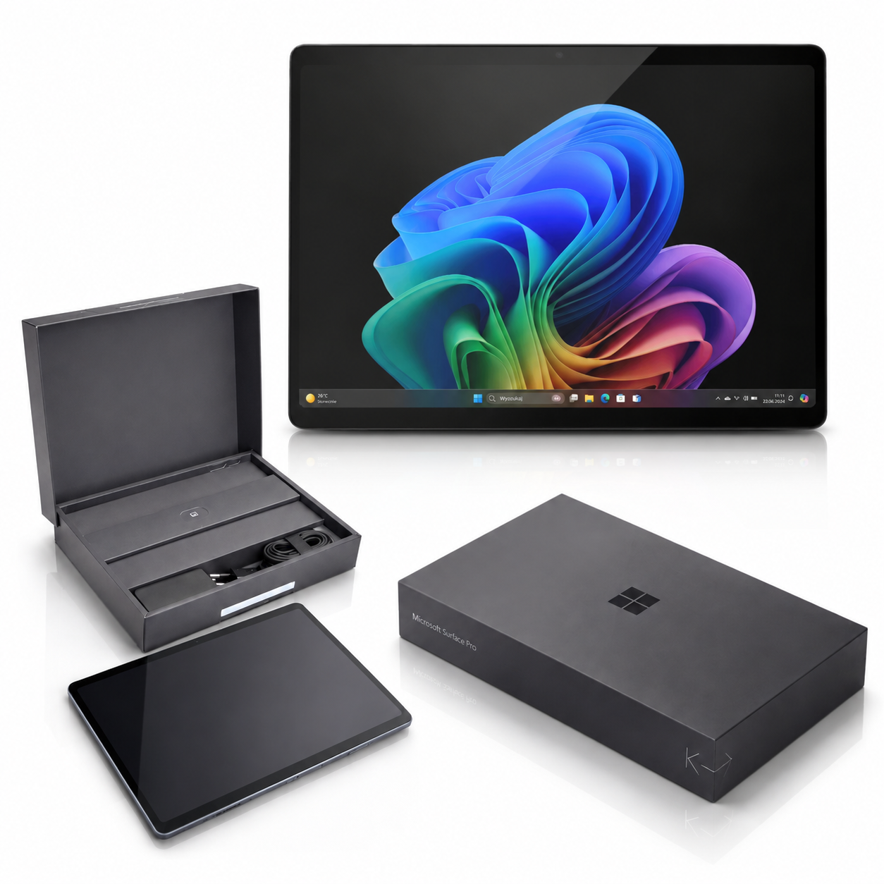 Microsoft Surface Pro 11 Snapdragon X Elite 16GB 256GB 13" Copilot+ Czarny #zdjecie5