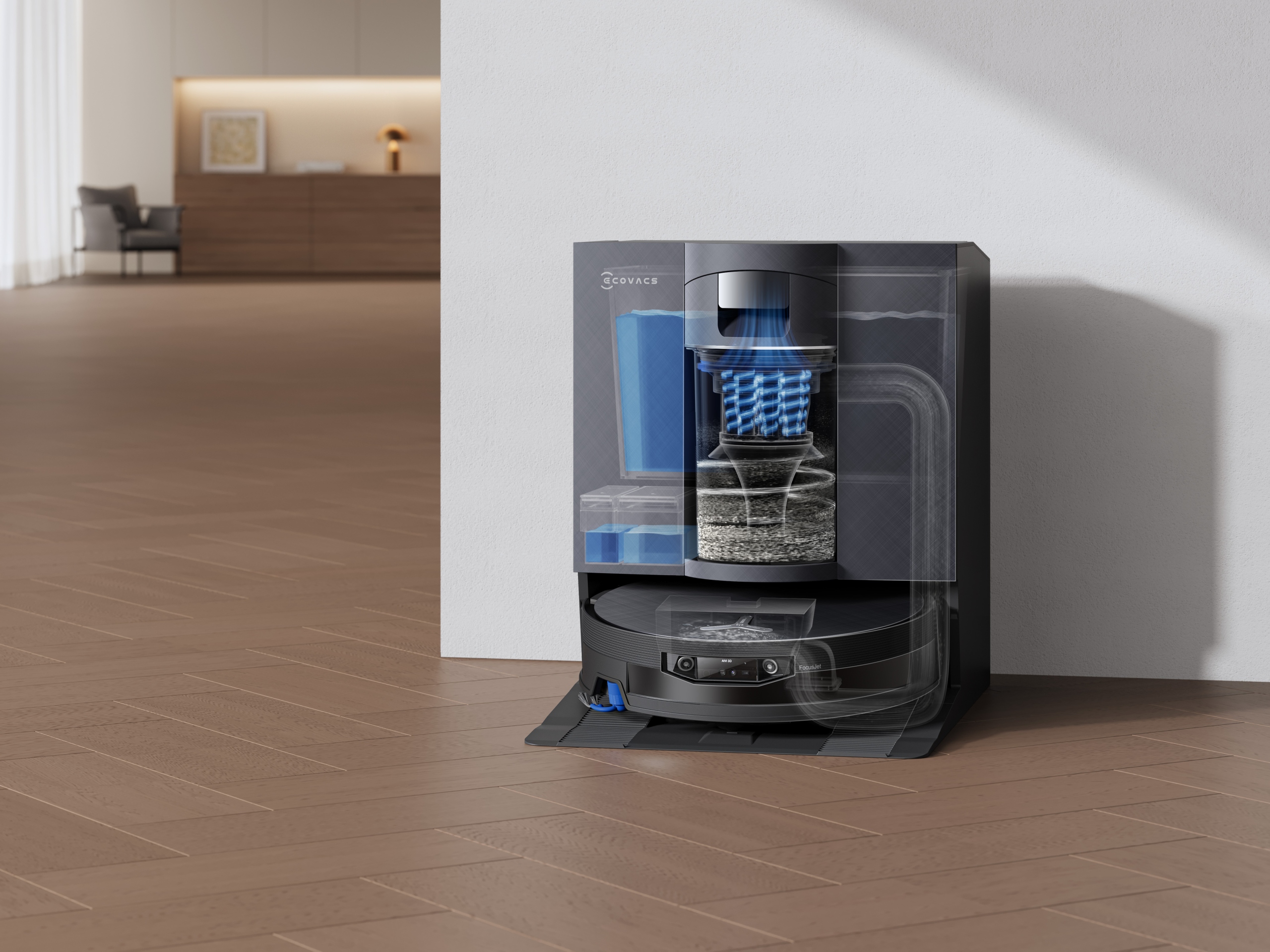 Ecovacs DEEBOT X12 OmniCyclone robot sprzątający 22000Pa stacja bezworkowa #zdjecie29