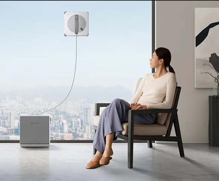 Ecovacs WINBOT W2S PRO OMNI robot do mycia okien stacja bezprzewodowy biały #zdjecie15