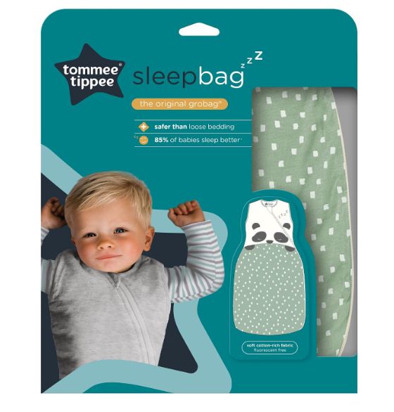 Śpiworek Tommee Tippee Grobag 6-18m 2,5 TOG bawełna Sleeping Pip panda #zdjecie2