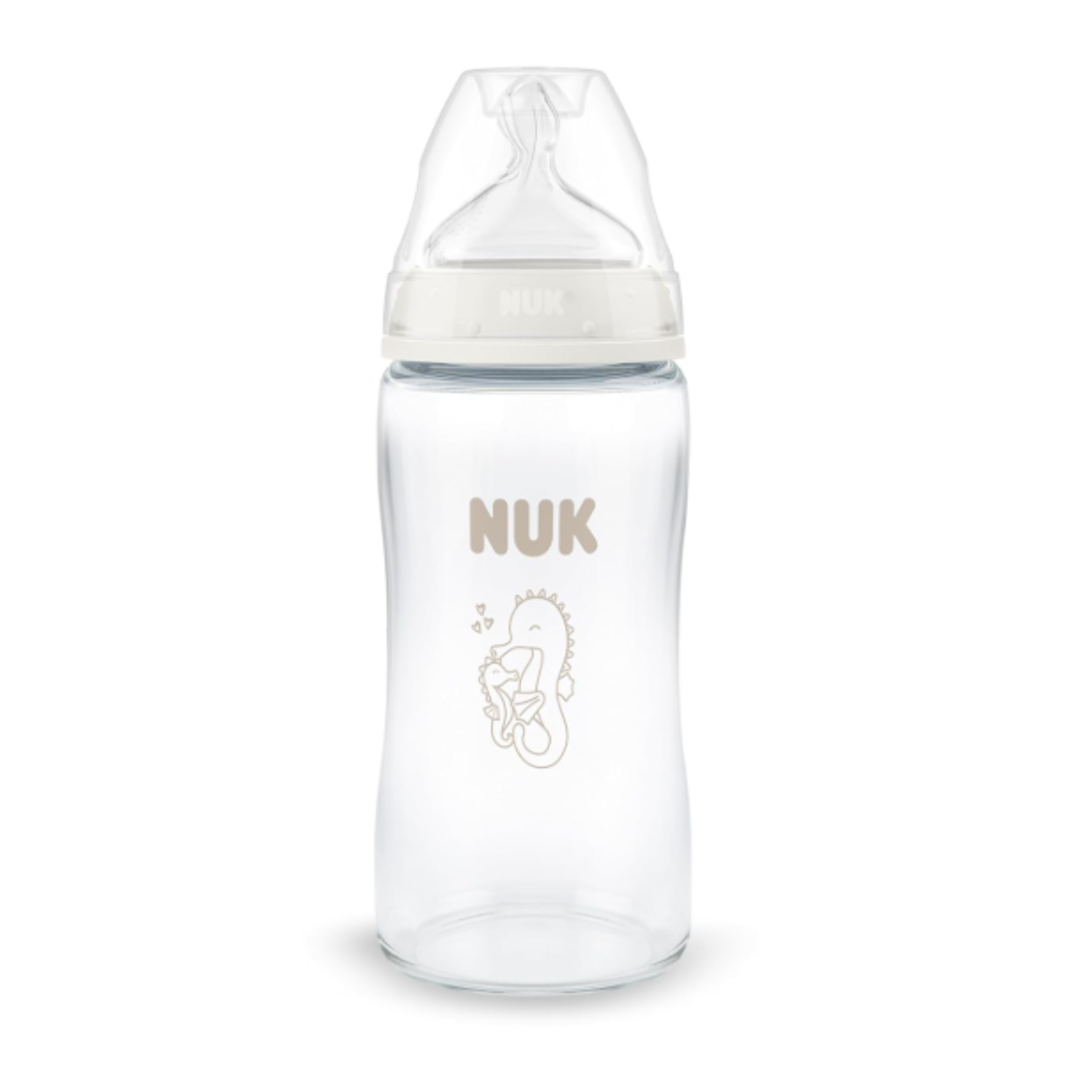 Butelka antykolkowa szklana NUK First Choice+ 240ml 3m+  wskaźnik temp #zdjecie3