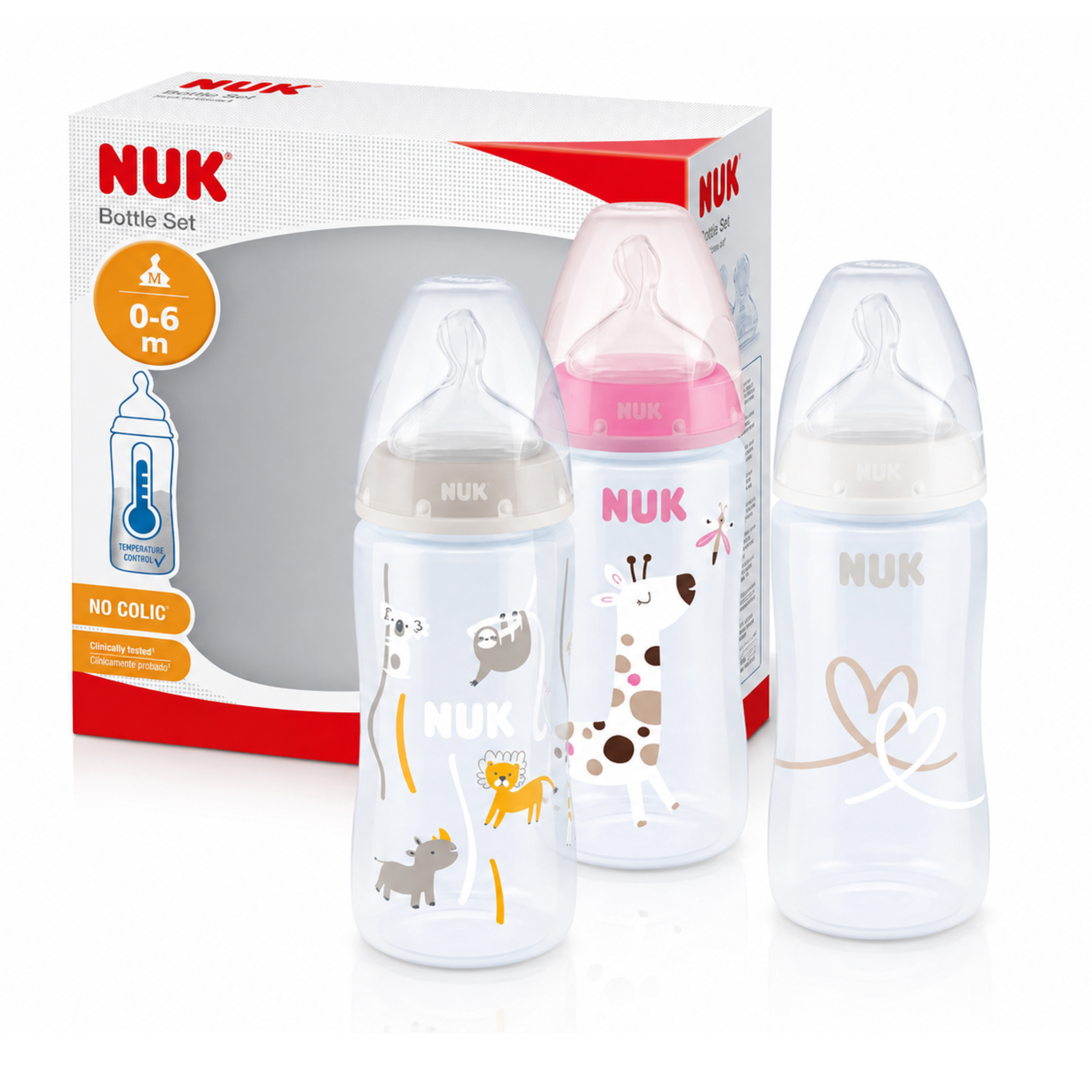 Zestaw butelek NUK First Choice+ 3x300 ml #zdjecie3