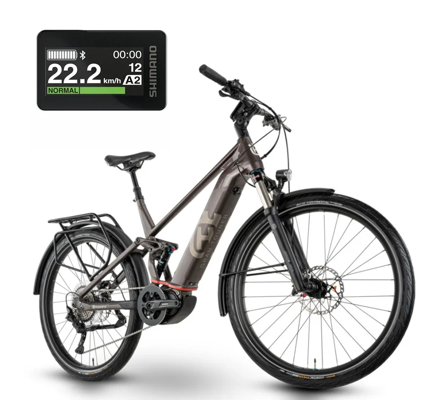 Rower elektryczny Husqvarna Gran Tourer GT4 48cm 27,5" XL Shimano EP6 85Nm #zdjecie3