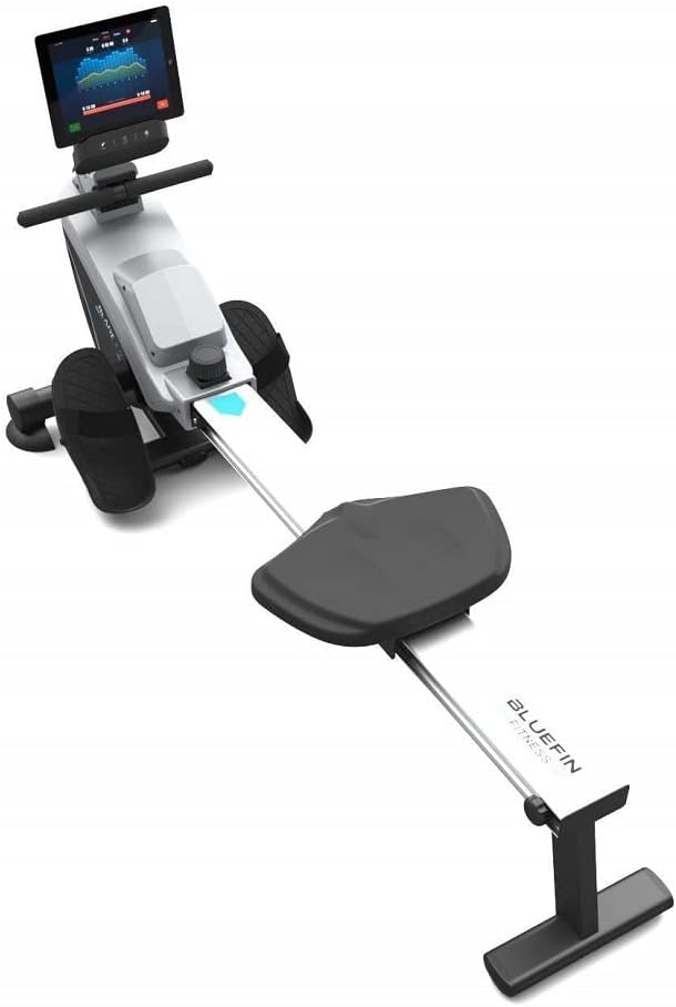 Wioślarz Magnetyczny Składany Bluefin Fitness Blade Treningowy Rower LCD #zdjecie2