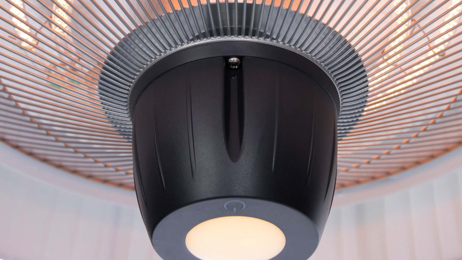 Lampa grzewcza wisząca Sunred 1500W promiennik podczerwieni z pilotem LED #zdjecie4