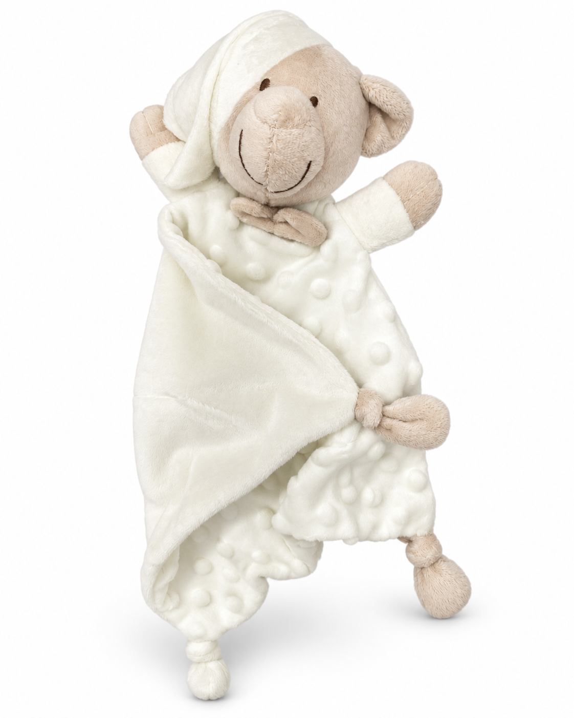 Doudou Miękki Kocyk Przytulanka dla Niemowląt Interbaby Miś Bear #zdjecie3