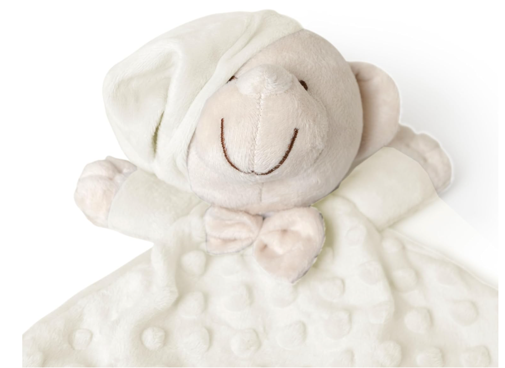 Doudou Miękki Kocyk Przytulanka dla Niemowląt Interbaby Miś Bear #zdjecie9
