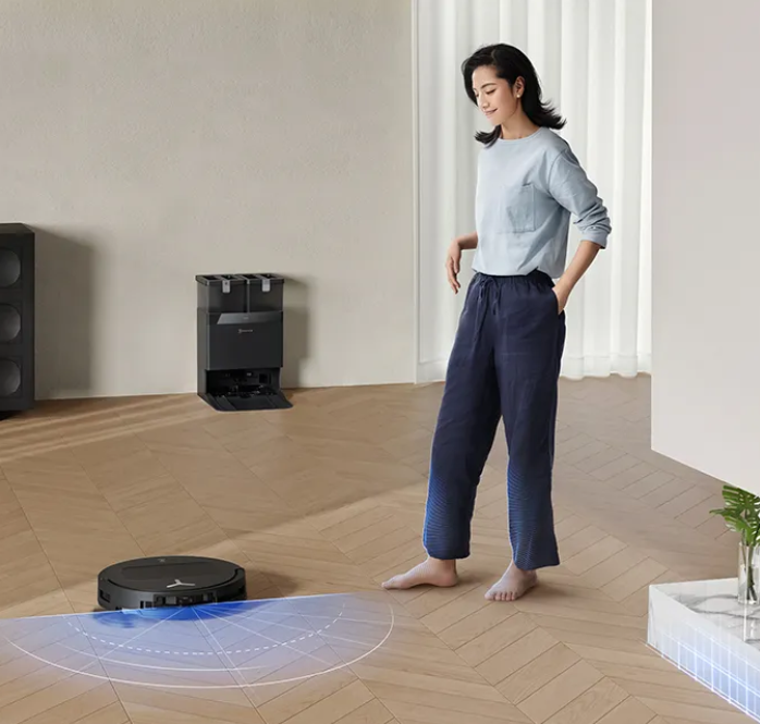 Ecovacs Deebot T50 Omni Gen 3 robot sprzątający mopujący 15000Pa czarny #zdjecie14